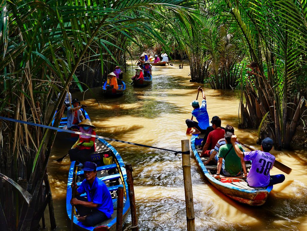 Groepsreizen Vietnam Mekong rivier